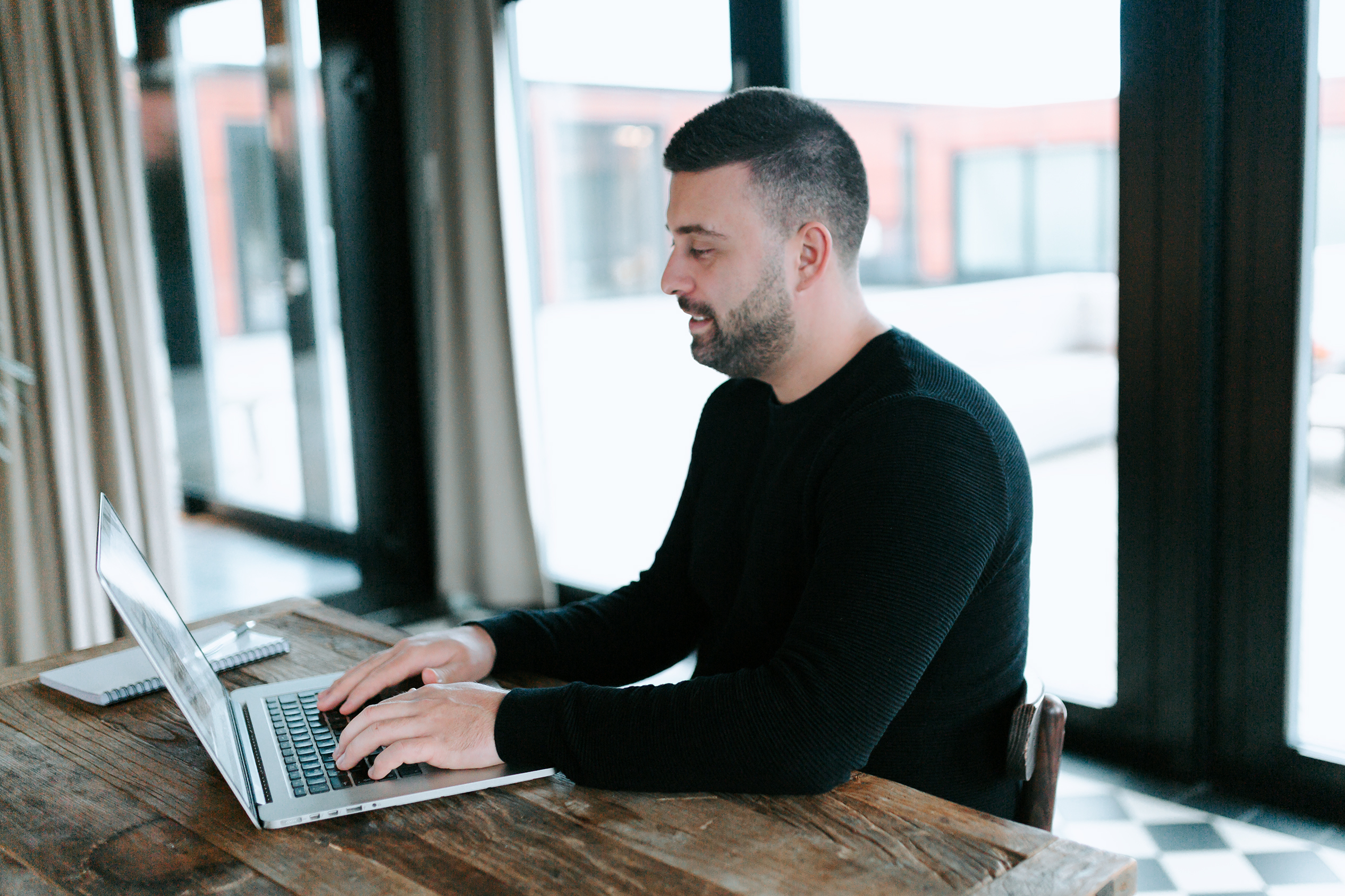 Webbyråns hero-bild